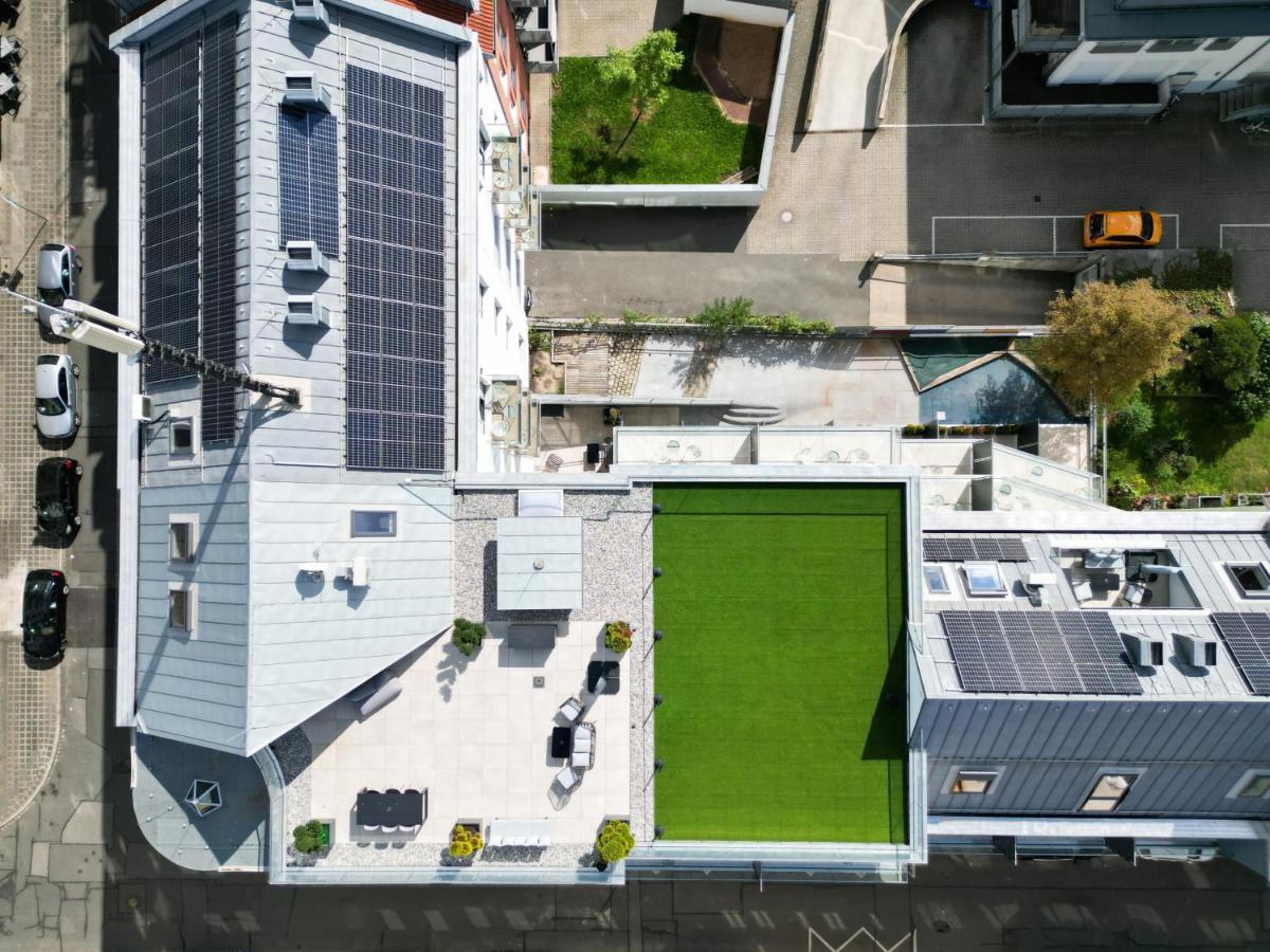 The Penthouse At Eco Smart Apartments Nürnberg Exteriör bild