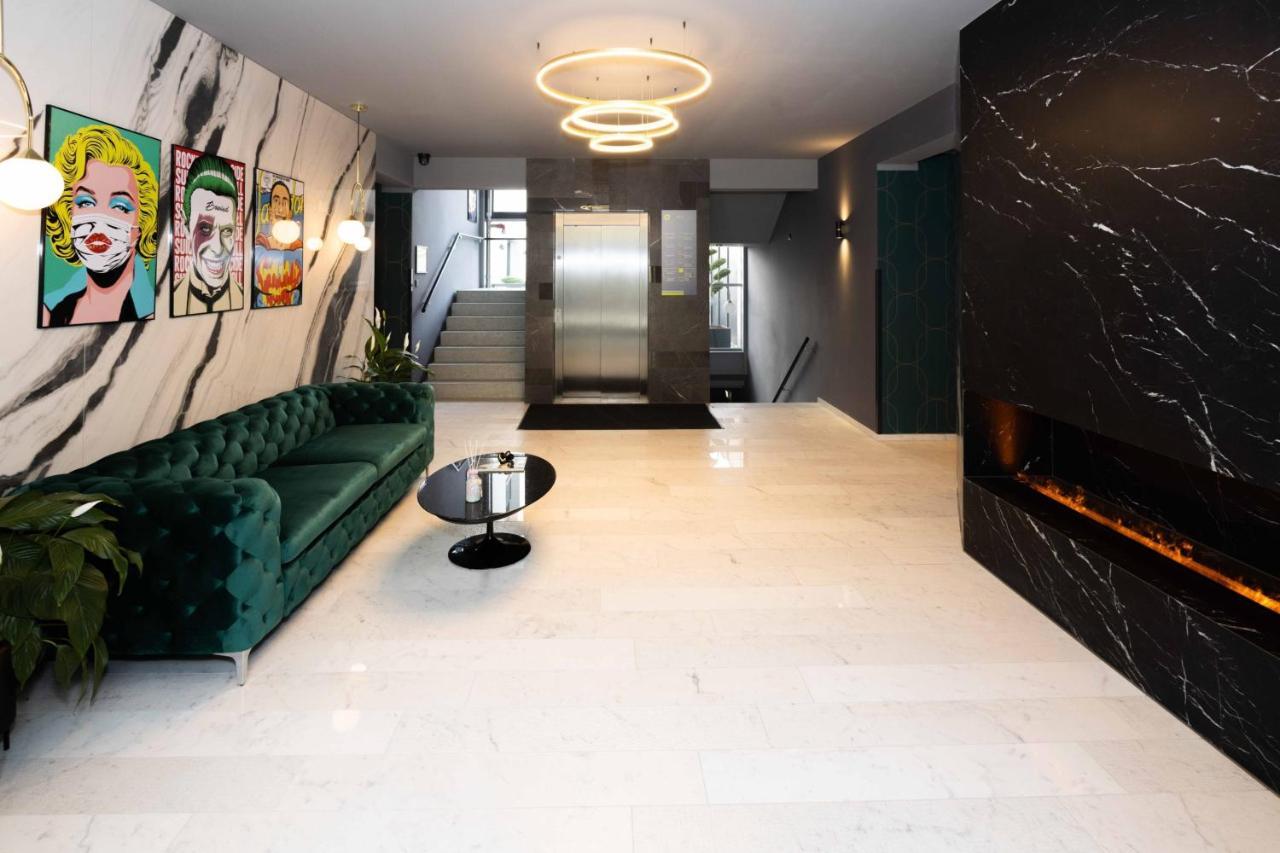 The Penthouse At Eco Smart Apartments Nürnberg Exteriör bild