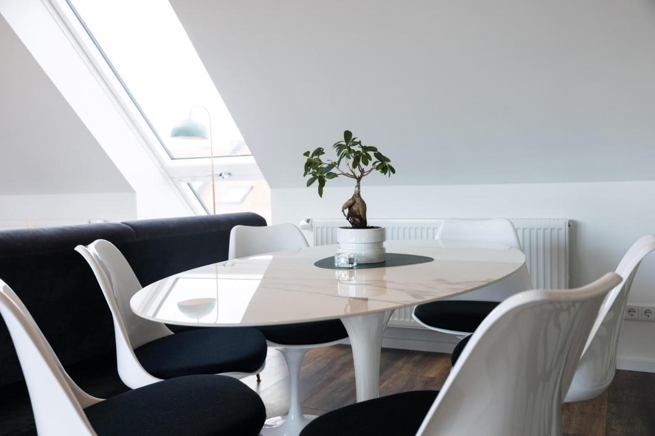 The Penthouse At Eco Smart Apartments Nürnberg Exteriör bild