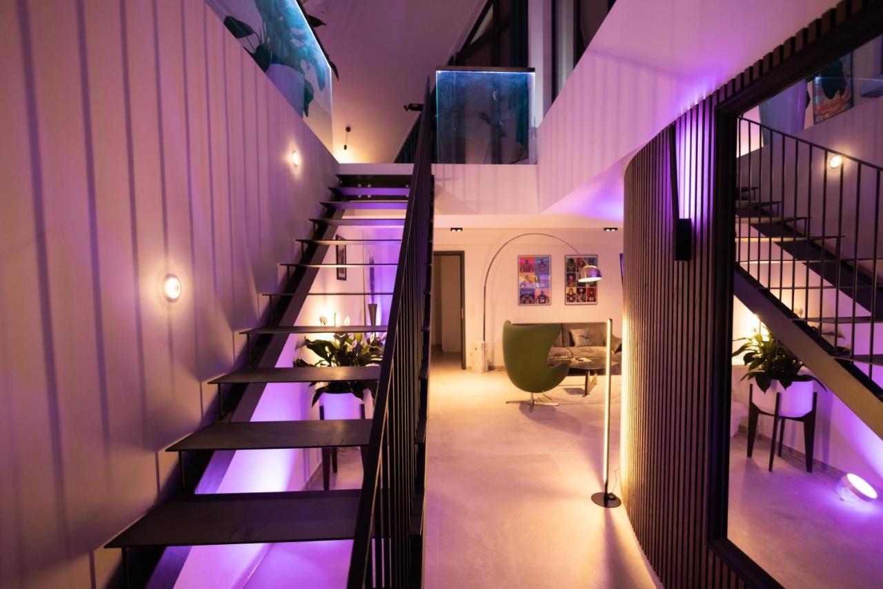 The Penthouse At Eco Smart Apartments Nürnberg Exteriör bild