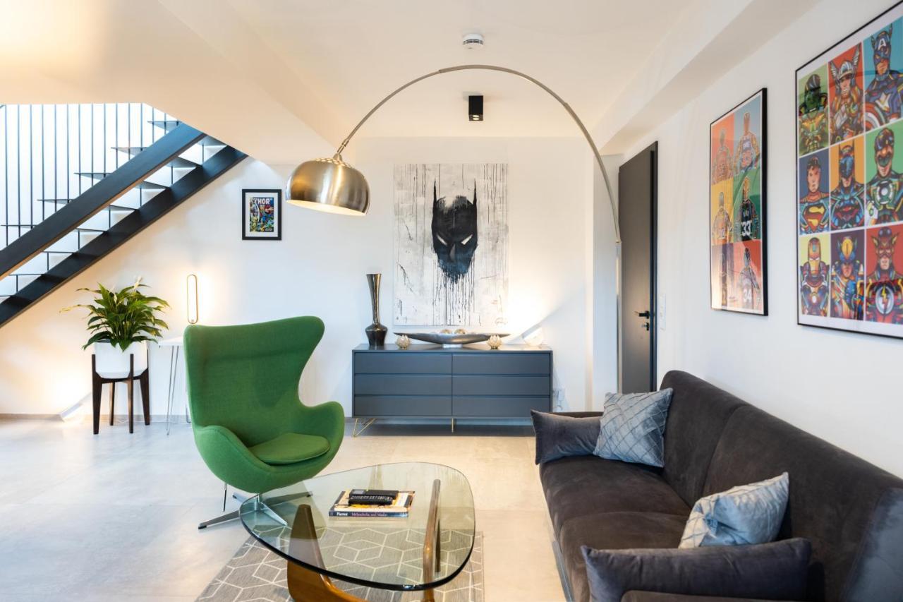 The Penthouse At Eco Smart Apartments Nürnberg Exteriör bild
