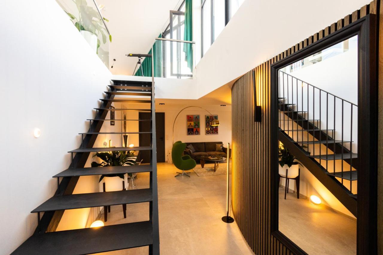 The Penthouse At Eco Smart Apartments Nürnberg Exteriör bild